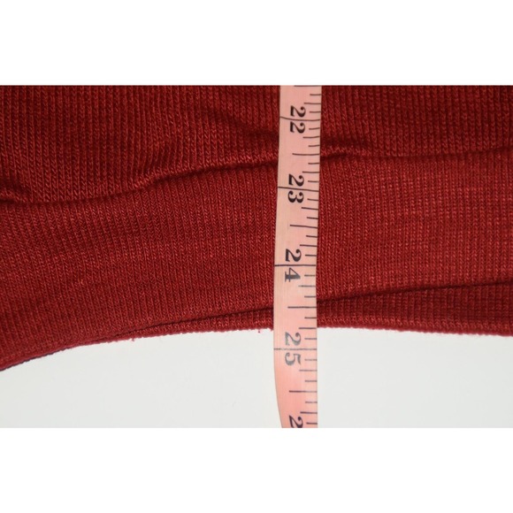 VTG Alabama Crismson Tide Pullover Sweater Acrylic Red H. Wolf & Son Size L - Picture 5 of 6